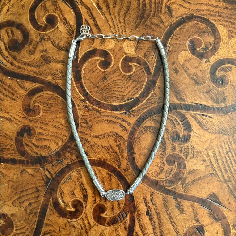 Kendra Scott Leather Neckkace